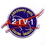 2TV-1 crew patch replica