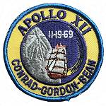 Flint Model Supply 3 inch Apollo 12 patch