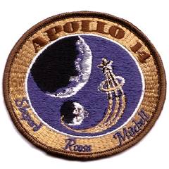 Apollo 14 crew souvenir patch