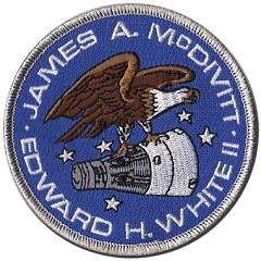 Gemini 4 crew souvenir patch
