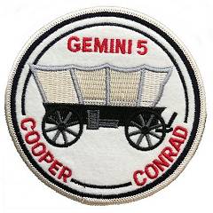 Randy Hunt Gemini 5 replica crew patch