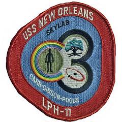 Skylab 4 Recovery patch replica