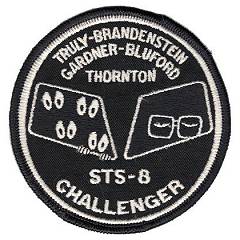 STS-8 eyes patch